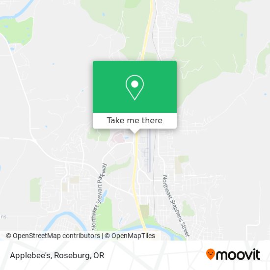 Mapa de Applebee's