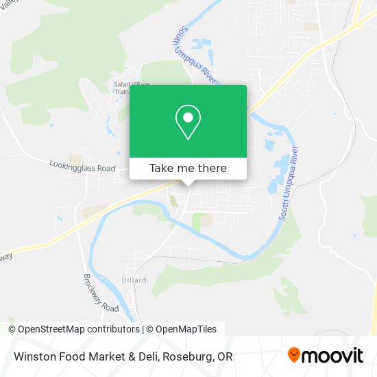 Winston Food Market & Deli map