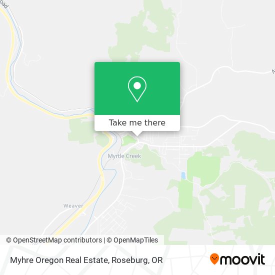 Myhre Oregon Real Estate map