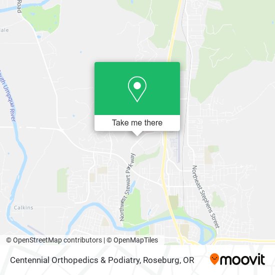 Mapa de Centennial Orthopedics & Podiatry