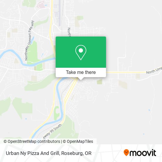 Urban Ny Pizza And Grill map