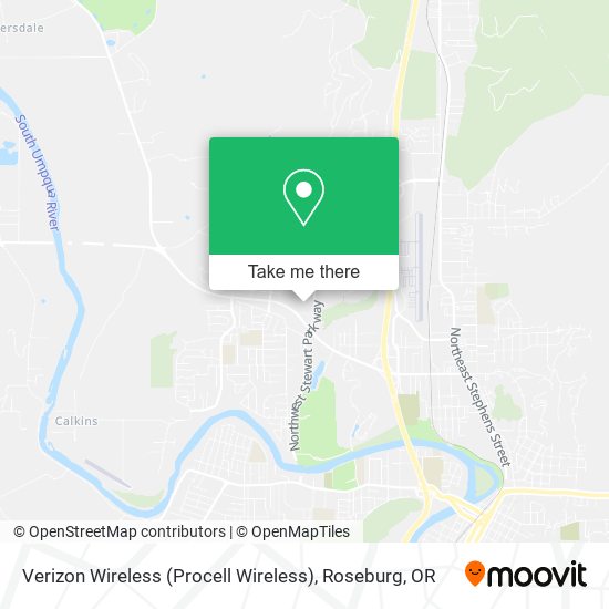 Verizon Wireless (Procell Wireless) map