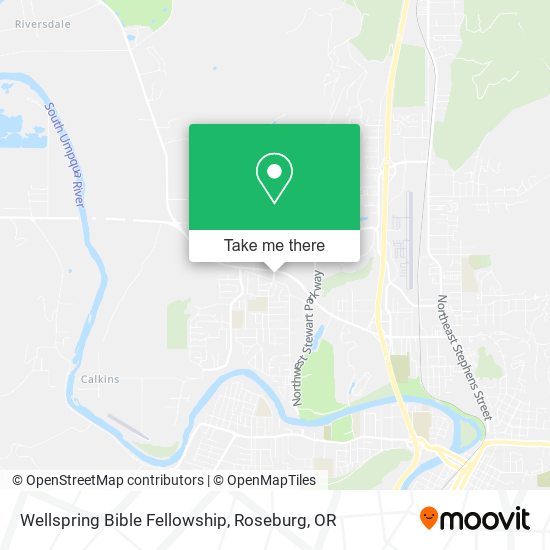 Wellspring Bible Fellowship map
