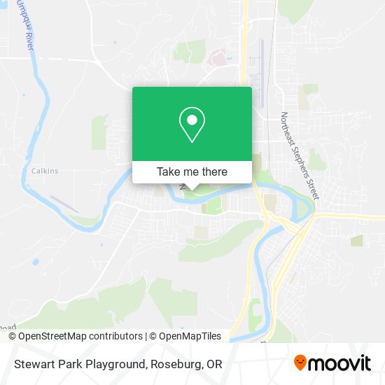 Stewart Park Playground map