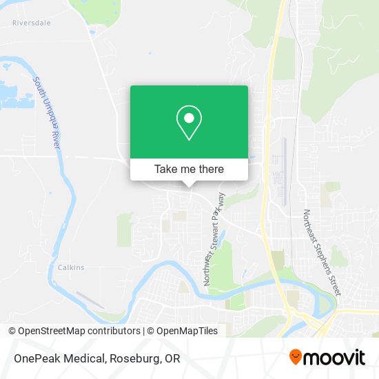 OnePeak Medical map