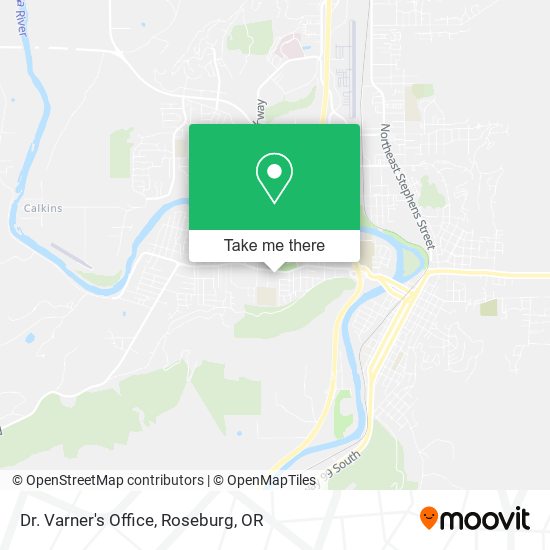 Dr. Varner's Office map