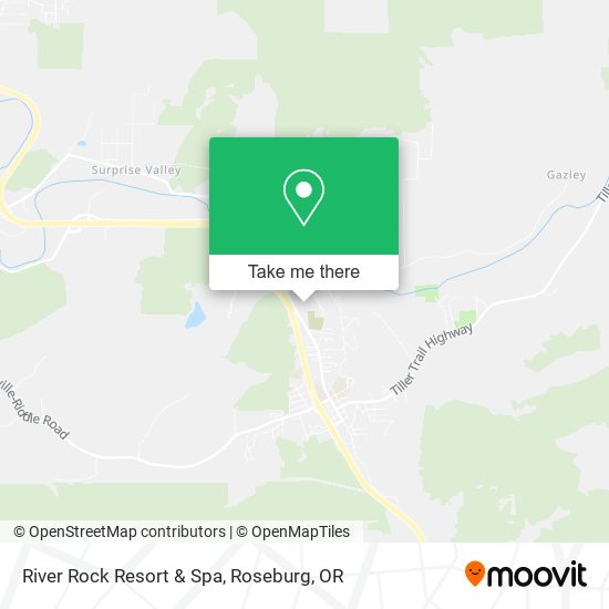 River Rock Resort & Spa map