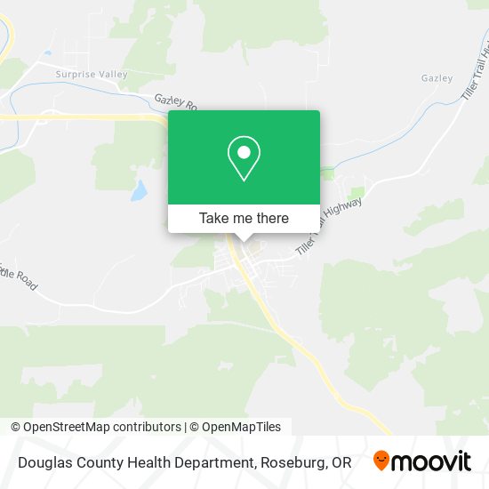 Mapa de Douglas County Health Department