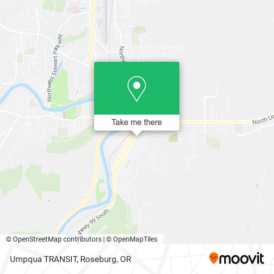Umpqua TRANSIT map