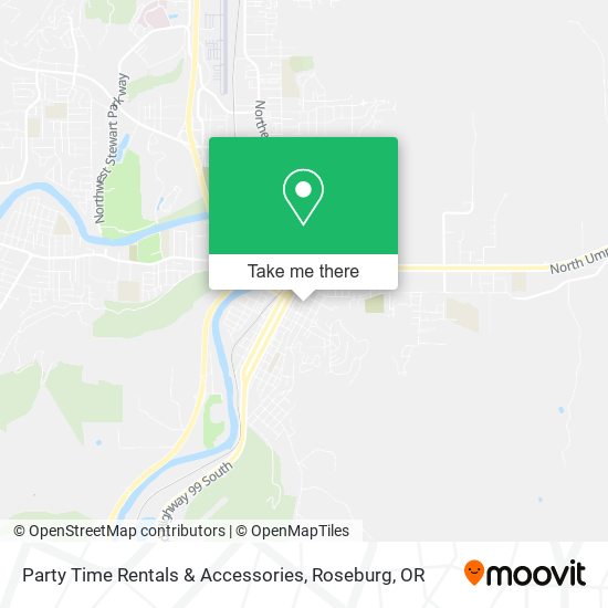 Party Time Rentals & Accessories map