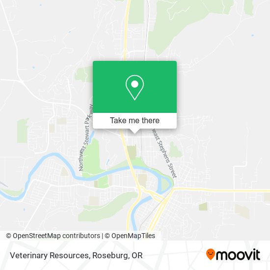 Veterinary Resources map