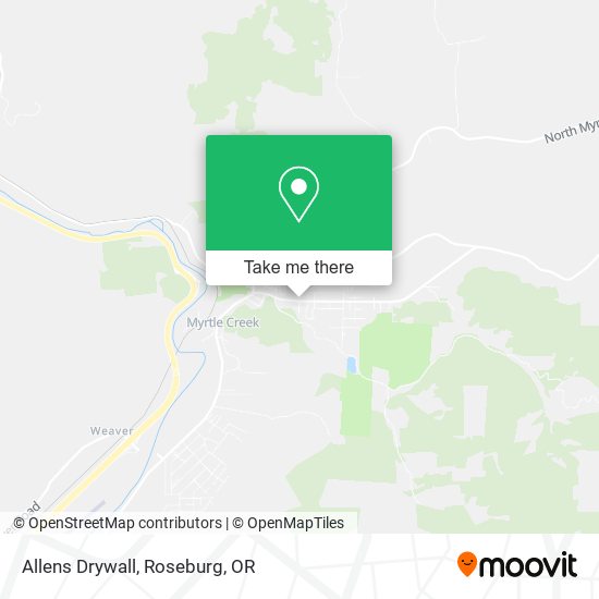 Mapa de Allens Drywall