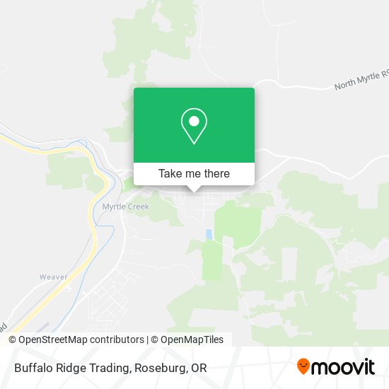 Buffalo Ridge Trading map