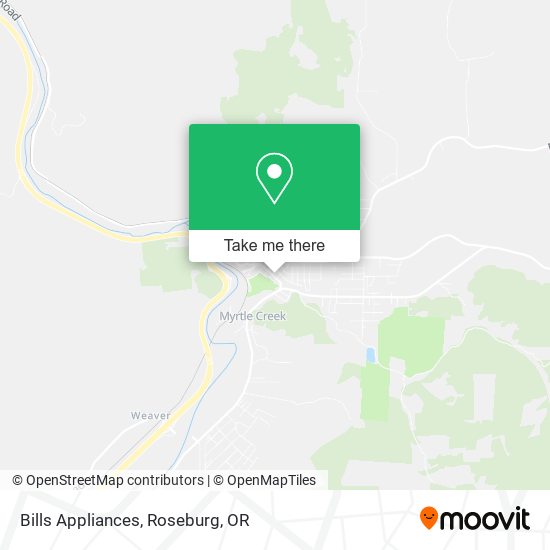 Mapa de Bills Appliances