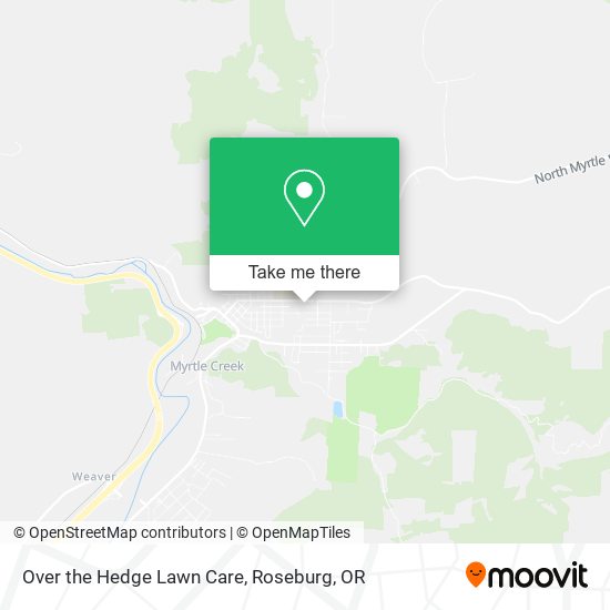 Over the Hedge Lawn Care map