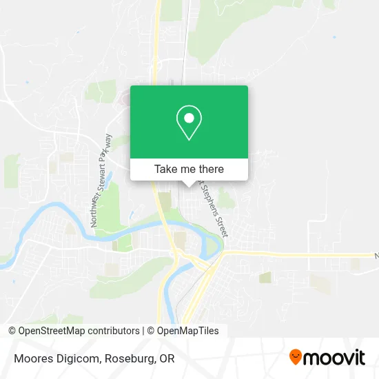 Moores Digicom map