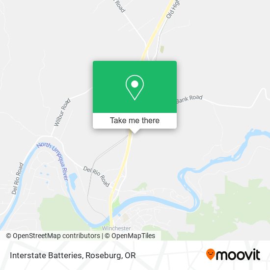 Interstate Batteries map