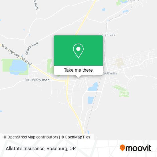 Allstate Insurance map