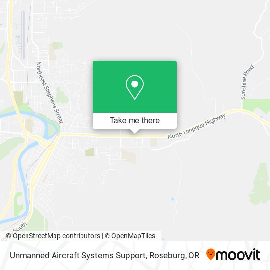 Mapa de Unmanned Aircraft Systems Support