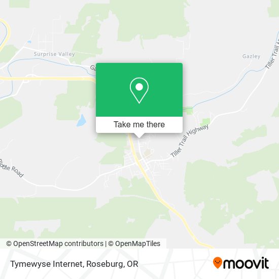 Mapa de Tymewyse Internet