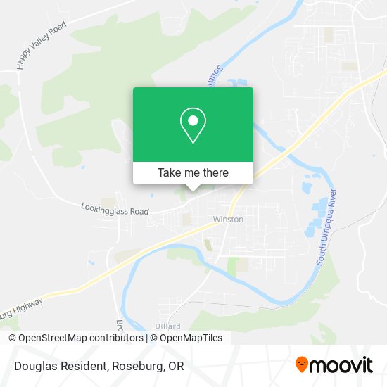 Mapa de Douglas Resident