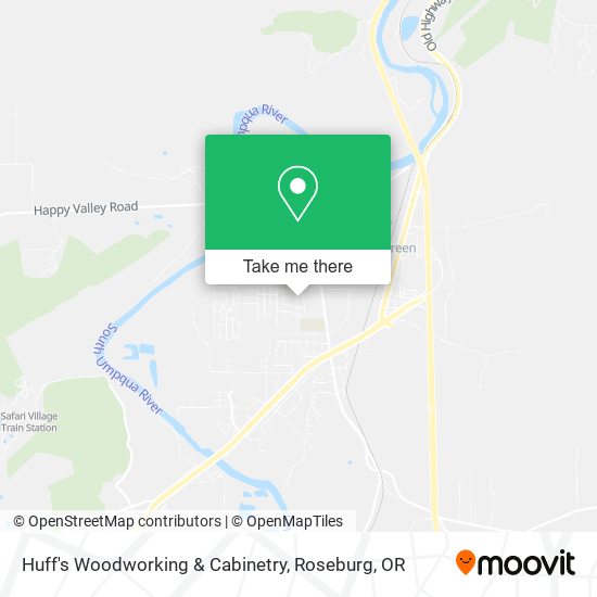 Huff's Woodworking & Cabinetry map