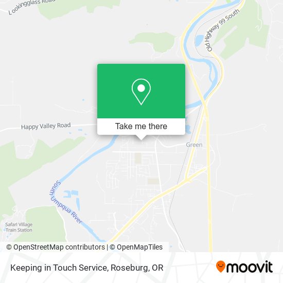 Keeping in Touch Service map