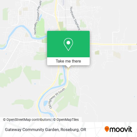 Gateway Community Garden map