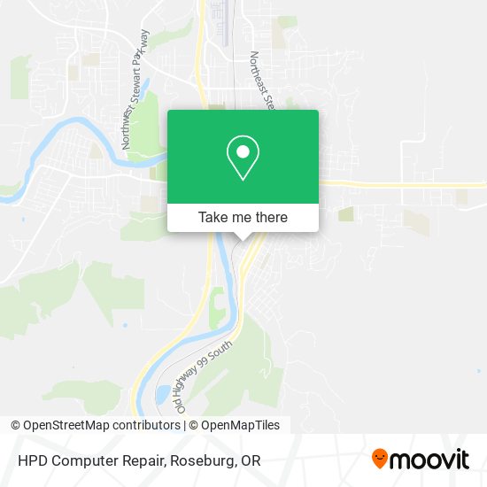 HPD Computer Repair map
