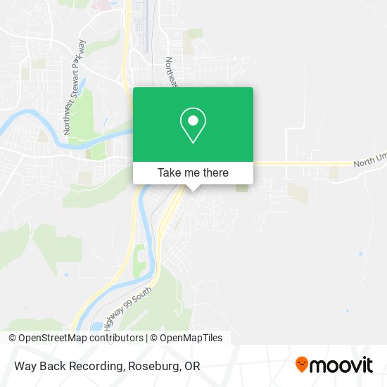 Way Back Recording map