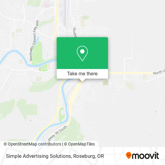 Simple Advertising Solutions map