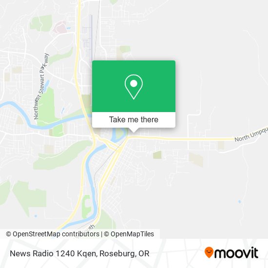 News Radio 1240 Kqen map