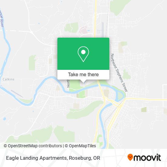 Eagle Landing Apartments map
