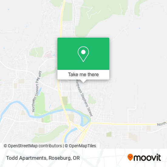 Todd Apartments map