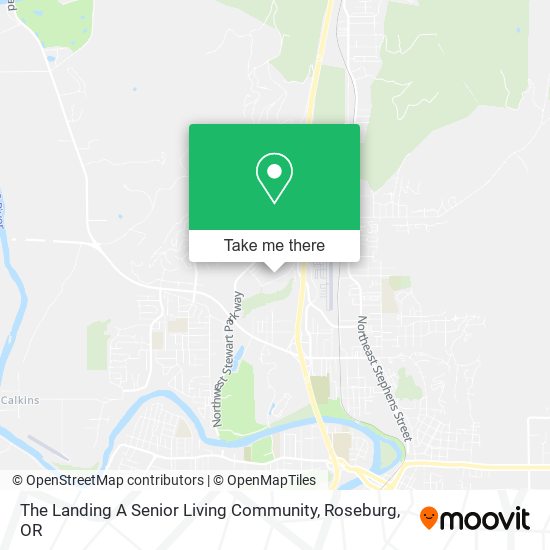 Mapa de The Landing A Senior Living Community