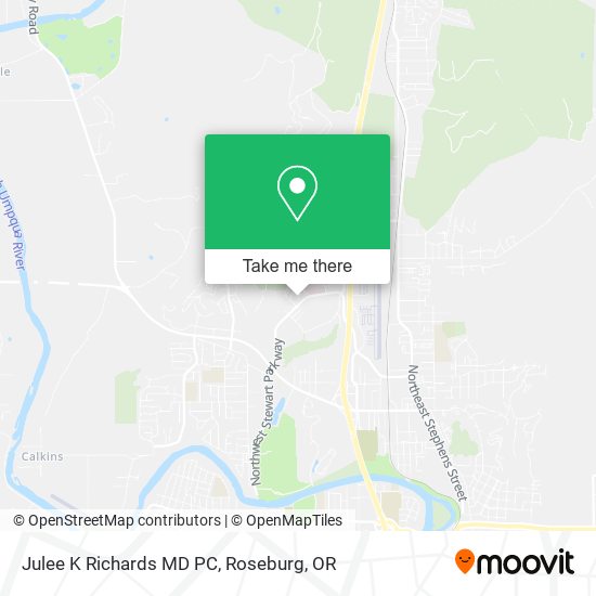 Julee K Richards MD PC map