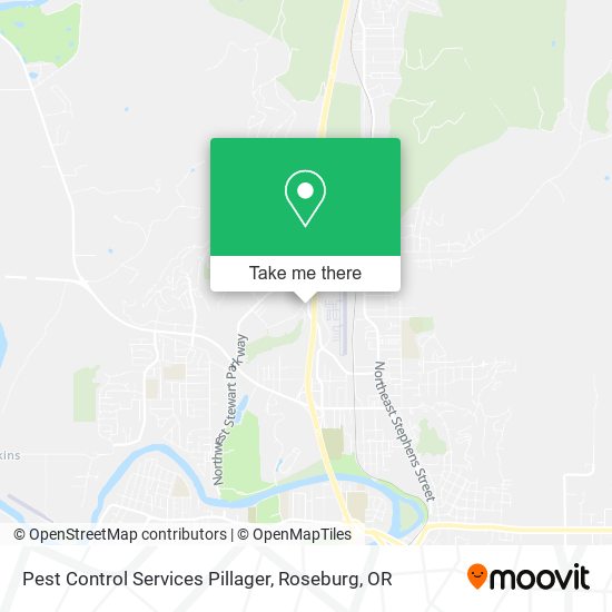 Pest Control Services Pillager map