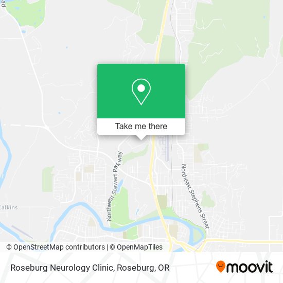 Roseburg Neurology Clinic map