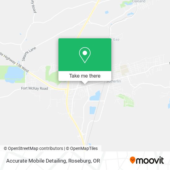 Mapa de Accurate Mobile Detailing