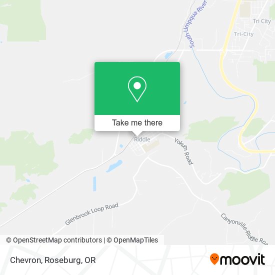 Mapa de Chevron