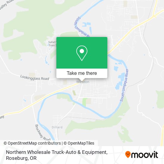 Northern Wholesale Truck-Auto & Equipment map