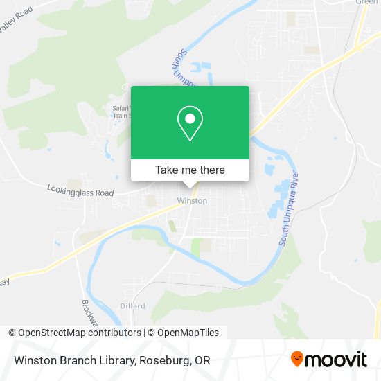 Mapa de Winston Branch Library