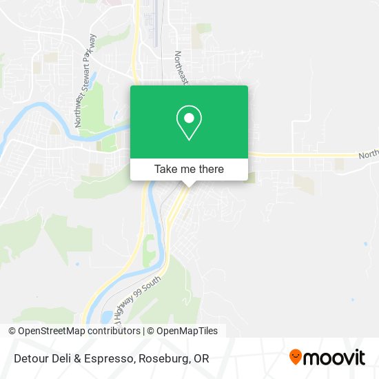 Mapa de Detour Deli & Espresso