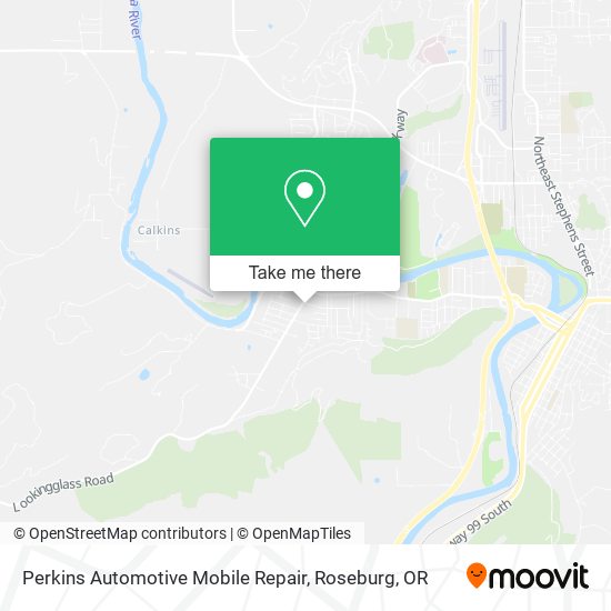 Perkins Automotive Mobile Repair map