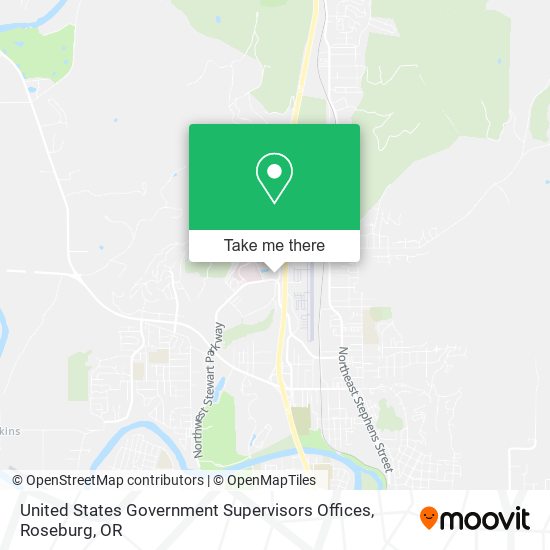 Mapa de United States Government Supervisors Offices