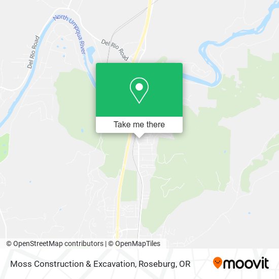 Mapa de Moss Construction & Excavation