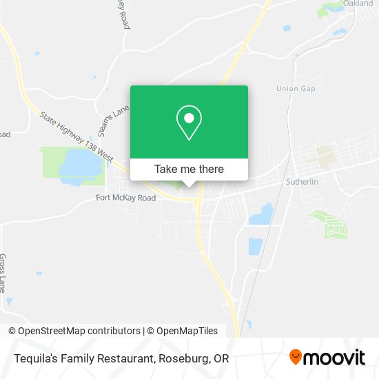 Mapa de Tequila's Family Restaurant