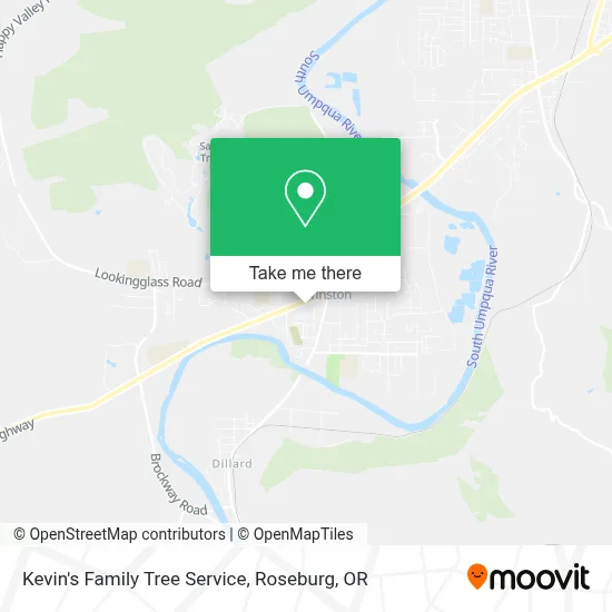 Kevin's Family Tree Service map