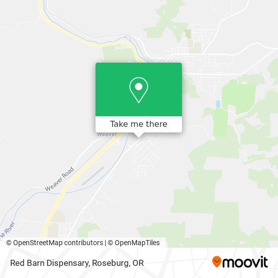 Mapa de Red Barn Dispensary