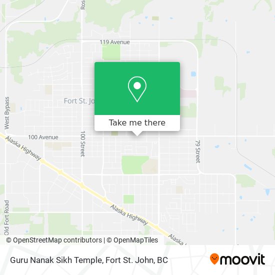 Guru Nanak Sikh Temple map